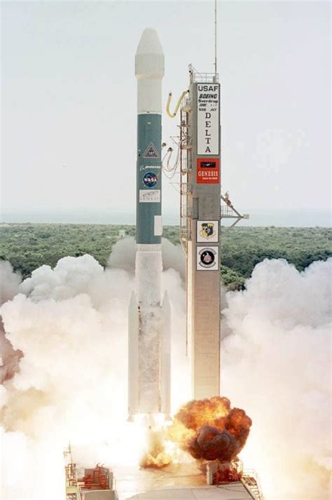 NASA - Delta II - Launches Genesis Spacecraft into Space | Spacecraft, Modern history, Delta ii