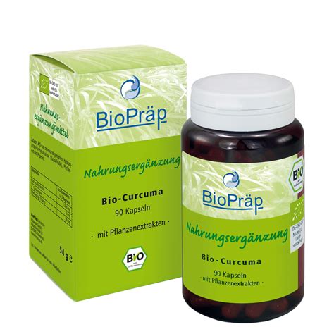 Organic Curcuma Capsules BioPraep BioPraep Handelsgesellschaft MbH