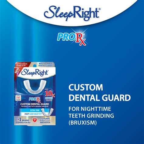 Sleepright Prorx Custom Dental Guard For Nighttime Teeth Grinding