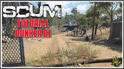 SCUM TUTORIAL Español Latino BUNKER B1 COMO ENTRAR Y SALIR SIN MORIR