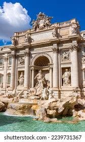 Trevi Fountain Architecture Rome Italy Stock Photo 2239731367 | Shutterstock