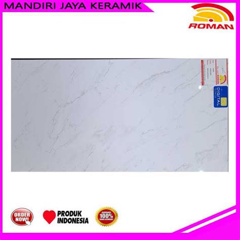 Jual Keramik Roman Rectificado W63366R DMinuet Bianco 30x60 Cm Kw 1