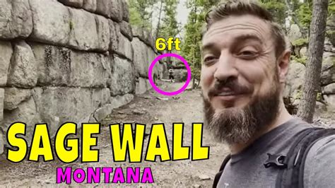 Sage Wall Megalithic Wall At Sage Mountain Center Mt Youtube