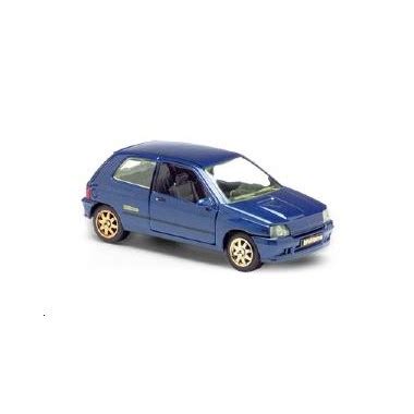 Miniature Renault Clio Williams Bleue 1993 Francis Miniatures