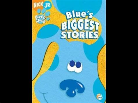 Opening To Blue S Clues Blue S Biggest Stories Dvd Youtube