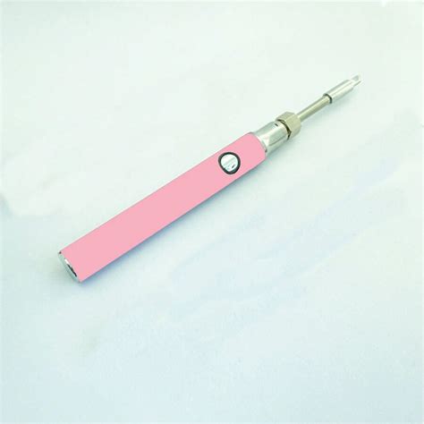 Pink Thread Battery Cart Pen Adjustable Voltage Smart Power Tool