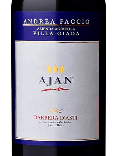 Villa Giada Ajan Barbera D Asti Vivino US