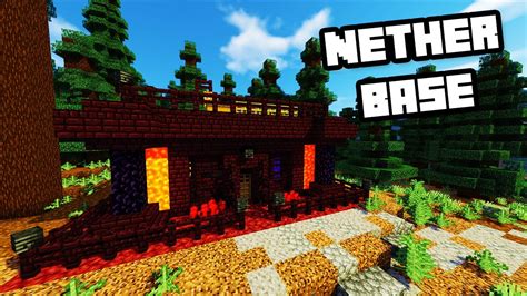 How To Build A Nether Base In Minecraft Tutorial 49 Youtube