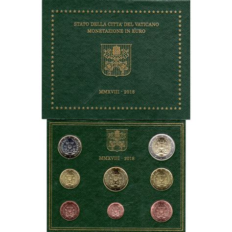 Accueil Monnaies Euro Vatican Coffret BU Vatican 2018