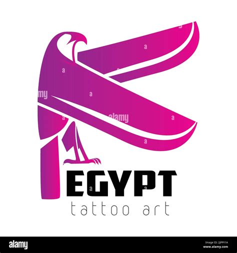 Egypt Tattoo Art Ancient Egypt God Dog Or Jackal Vector Stock Vector
