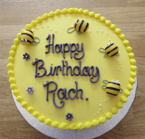 Bumble Bee Birthday Cake The Cakery Leamington Spa And Warwickshire