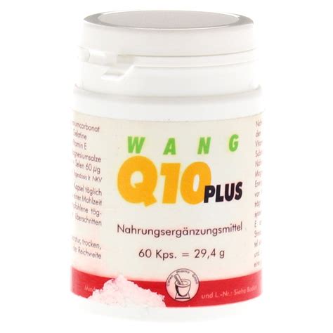 WANG Q10 plus Magnesium Vit E Selen Kapseln 60 Stück medpex