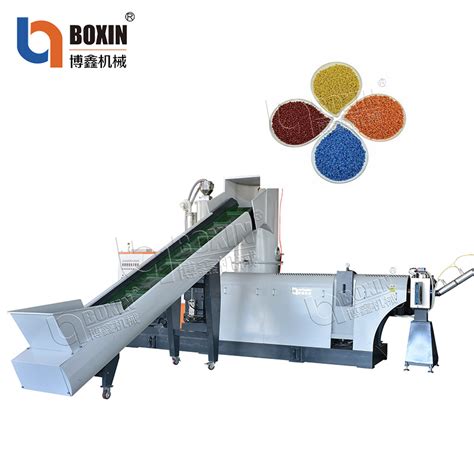 Automatic PP PE Plastic Fim Granulator Plastic Pelleting Machine For