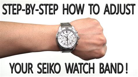 How To Adjust Your Seiko Watch Band The Easy Way Under 5 Minutes 4K