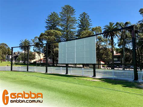 WAVERLEY PARK SIGHT SCREENS, NSW – Sports Netting and Surfaces