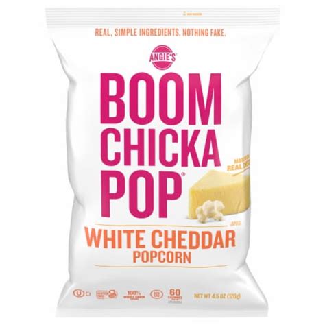 Angies Boomchickapop White Cheddar Popcorn 4500 Oz Kroger