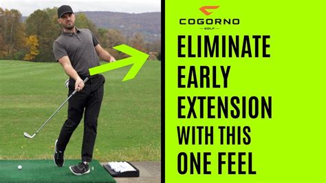 Golf Eliminate Early Extension With This One Feel Youtube