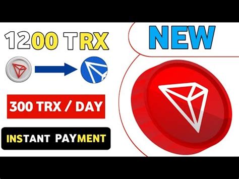 New Cloud Mining Website Free Trx Tron Mining Website