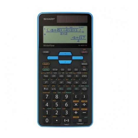 Vente Calculatrice Scientifique Sharp El W Tg Bleu Bas Prix