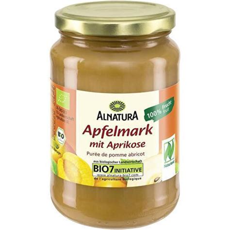 Alnatura Purée de pomme abricot BIO Supermarchés Match