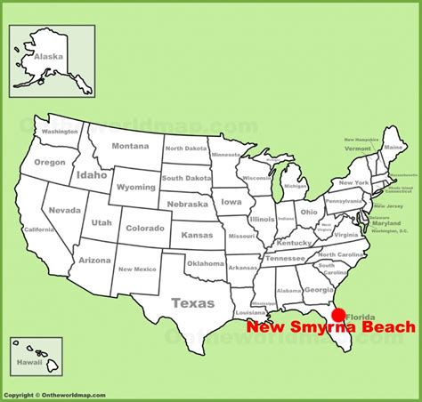 New Smyrna Beach Florida Map - Free Printable Maps