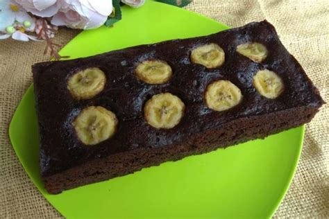 Resep Brownies Kukus Pisang Cokelat