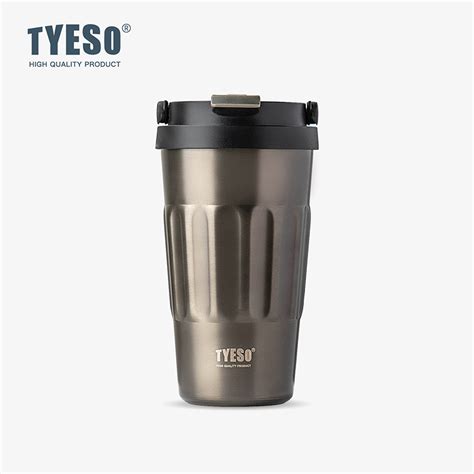 Tyeso Ts Ts Ml Ml Vacuum Insulated Tumbler Keep Cold And Hot With Handle Coffee
