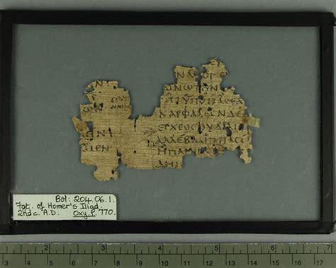 Ancient Egyptian Papyrus From Oxyrhynchus Dated Ad 100 199 Boltons