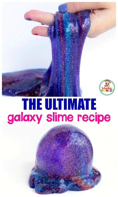 Learn How To Make Galaxy Slime And Get Out Of This World