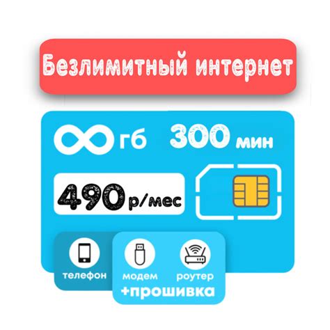 SIM-карта Полный безлимит интернета (Вся Россия) - купить с доставкой ...