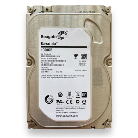 Seagate 1000 GB 1 TB Sata 3 5 inç Masaüstü Harddisk Model No