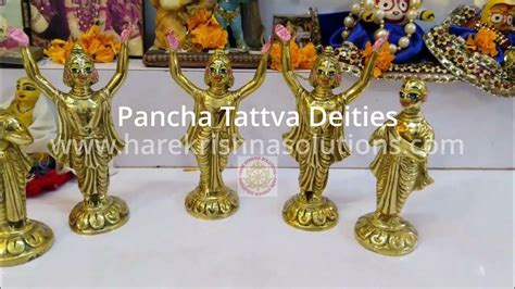 Pancha Tattva 6.5 inches Deities WhatsApp +91 7004655858 - YouTube