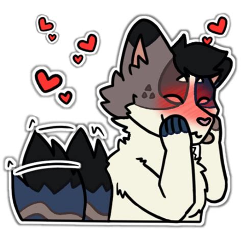 Draw Furry Telegram Stickers By Snowthearticfox Fiverr