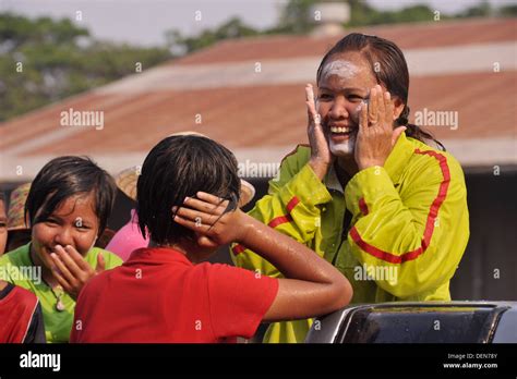 Songkran Festival (Water Festival) in Thailand Stock Photo - Alamy