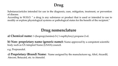 Introduction To Pharmacology Ppt