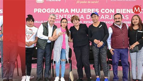 Delfina Gómez arranca entrega de tarjetas Mujeres con Bienestar Grupo