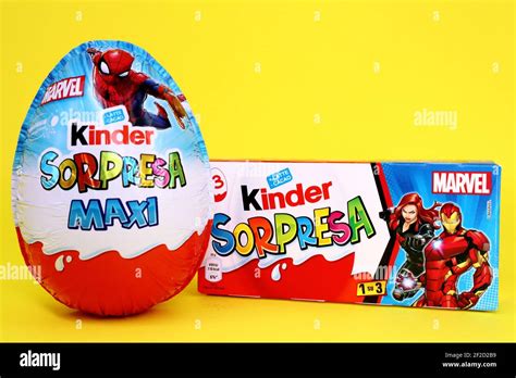 Kinder Sorpresa Huevos De Chocolate Kinder Sorpresa Es Una Marca De