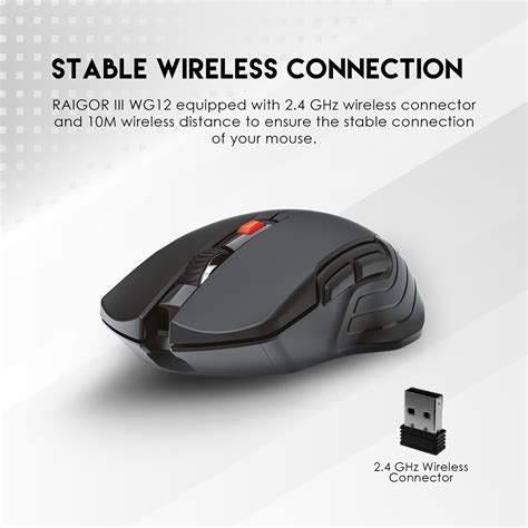 Fantech Raigor III WG12 Wireless Black Gaming Mouse Price In BD RYANS