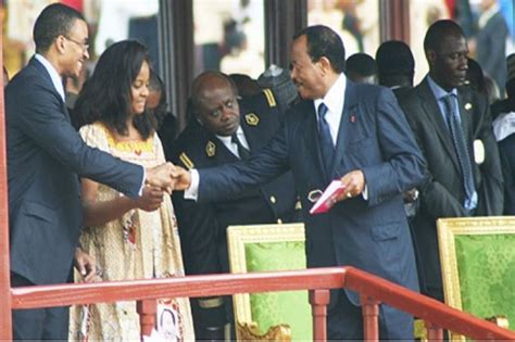 S Rail Franck Biya Accompagne Son P Re Paris