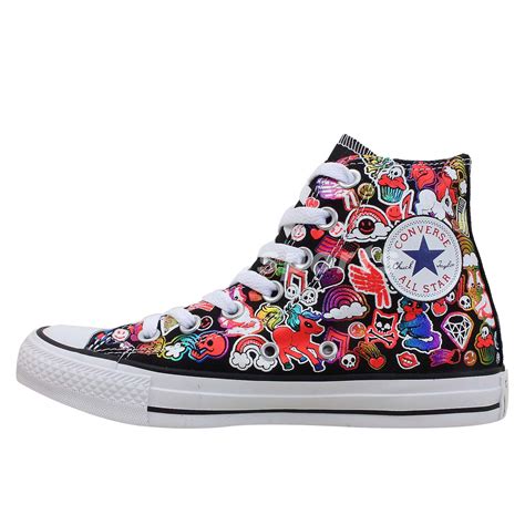 Converse Chuck Taylor All Star Hi Cartoon Print 2014 Shoes Plimsolls ...