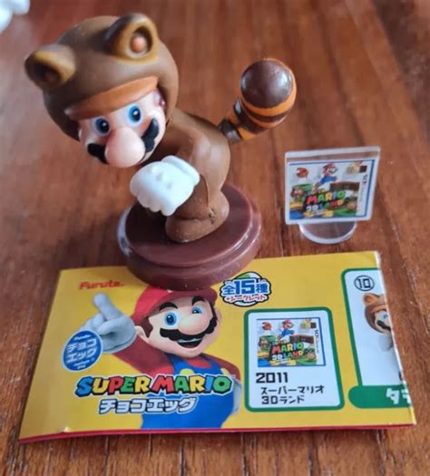 FURUTA CHOCO EGG Super Mario 35th Anniversary Figure No 10 Tanooki