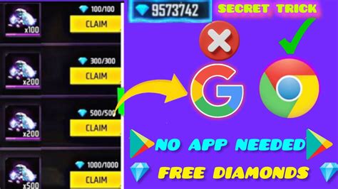 Free Fire Max Diamond Trick Ll How To Get Free Diamonds In Free