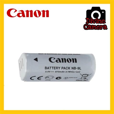 Canon NB 9L Lithium Ion Battery Pack Shopee Malaysia