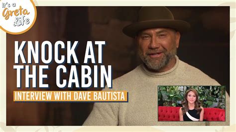 Interview With Dave Bautista KNOCK AT THE CABIN YouTube