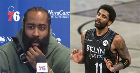 James Harden Gets Honest About Relationship With Kyrie Irving Video Game 7