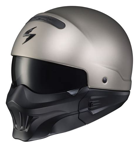 Scorpion EXO Covert Titanium Evo Helmet (SM) - Cycle Gear