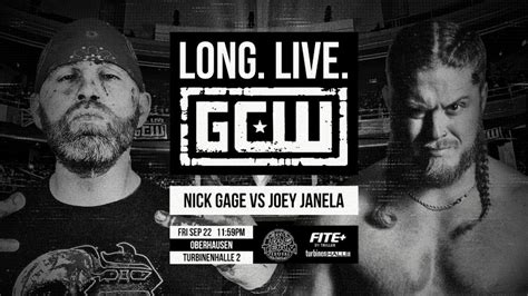 Gcw Long Live Gcw Results 922 Nick Gage Vs Joey Janela