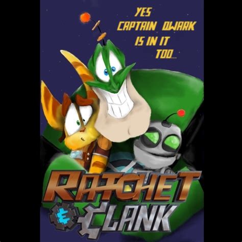 Ratchet And Clank Movie Poster by SpaceSheep-Art on DeviantArt