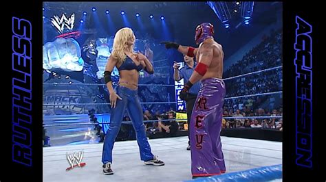 Torrie Wilson Rey Mysterio Vs Jamie Noble Nidia Smackdown