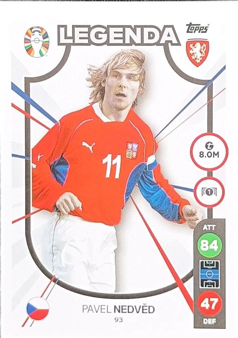 Lidl Match Attax Euro Pavel Nedv D Aukro